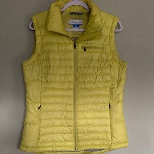 Columbia Women's Bright Yellow Quilted Vest